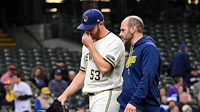 Brandon Woodruff exits Thursday’s game early after concerning velocity dip