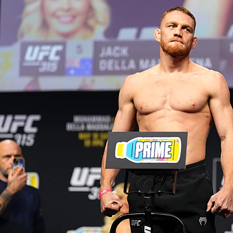 UFC Perth early weigh ins results stream, LIVE updates | Jack Della vs. Prates