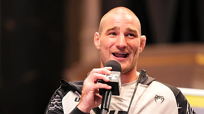 Sean Strickland claims UFC officials keeping ‘third-world dog’ Khamzat Chimaev away from danger: ‘The fight week will be me in handcuffs’