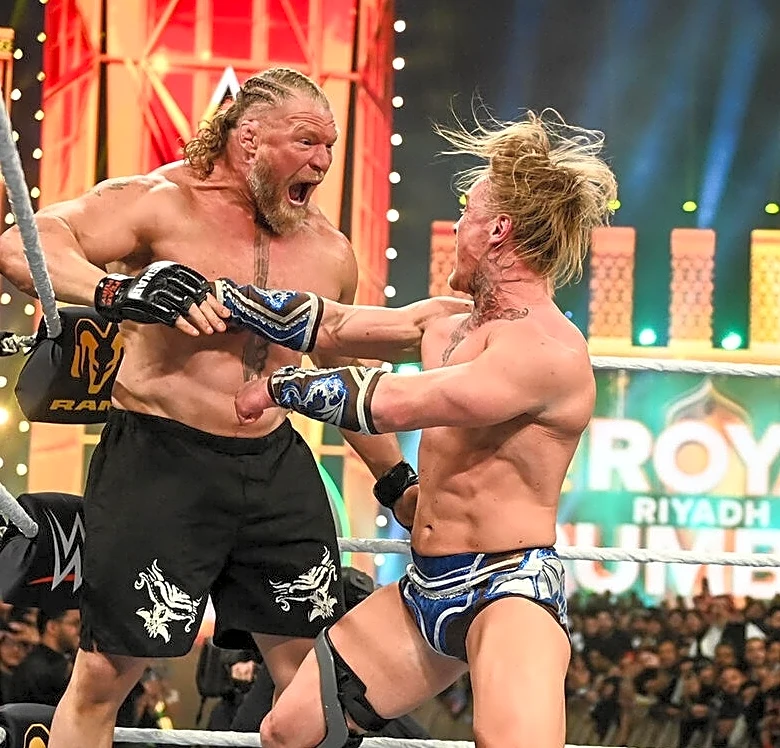 Ilja Dragunov pushes back against fans who say Brock Lesnar buried him at the Royal Rumble