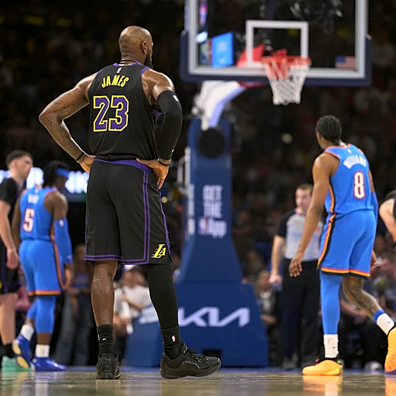 Here’s the schedule for the Lakers vs. Thunder playoff series
