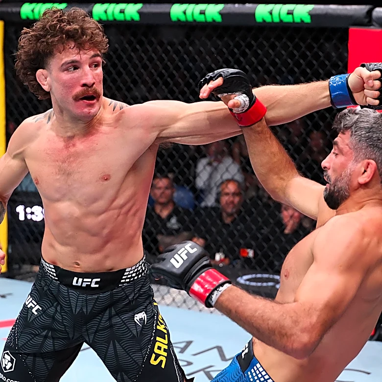 UFC Perth video: Quillan Salkilld stunned early, storms back with devastating knockout over Beneil Dariush