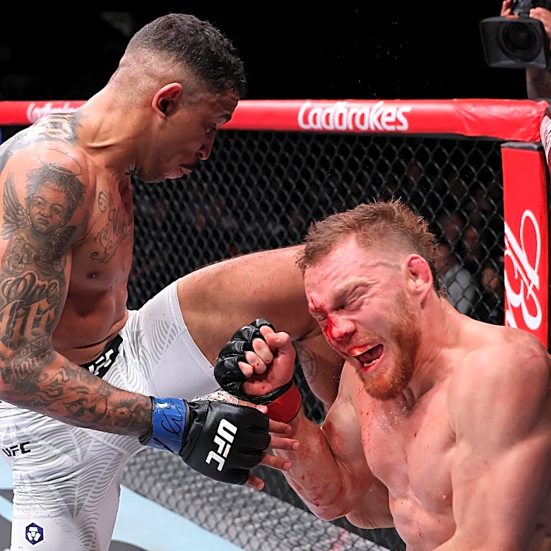 Highlights! Carlos Prates chops down JDM with violent TKO performance, stakes claim to welterweight title shot | UFC Perth