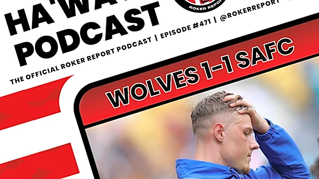 Haway The Podcast | REACTION | Wolves 1-1 SAFC | Should Ballard Have Been Sent Off?