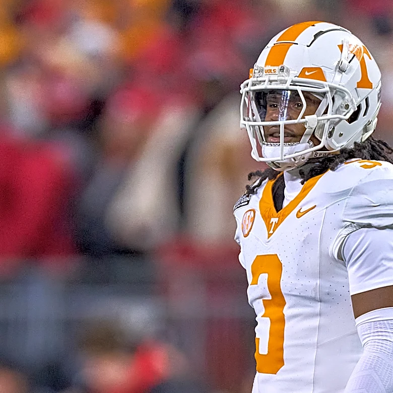 Jermod McCoy hits practice field