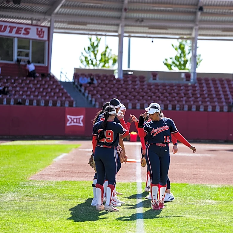 Utah softball shuts down No. 19 Arizona to even series