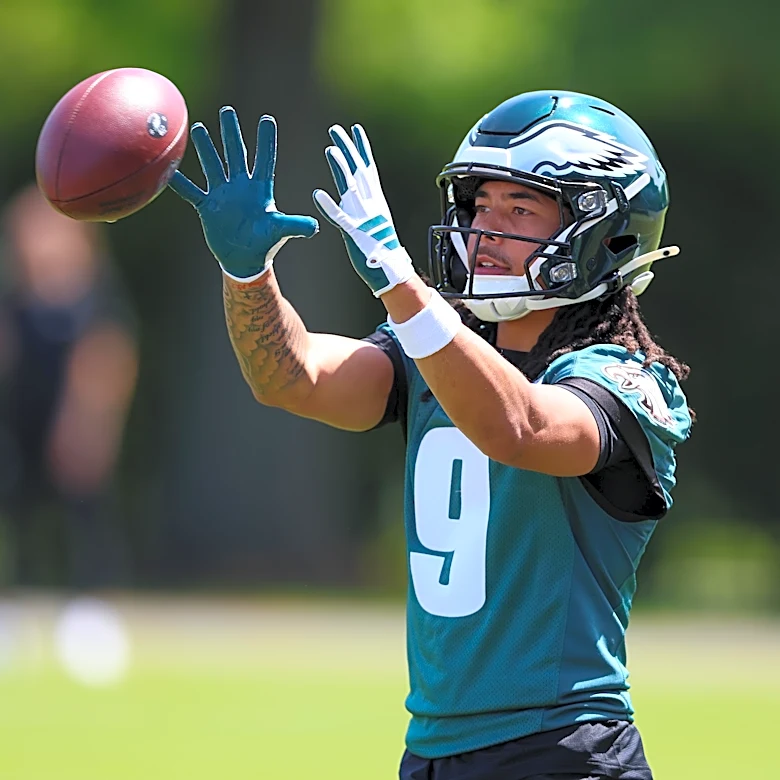 Eagles rookie jersey numbers for 2026 NFL Draft picks and UDFA signings
