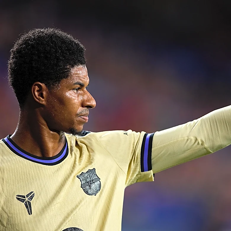 Written off Marcus Rashford gives Hansi Flick and Barcelona something to think about
