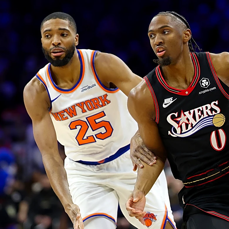 Schedule for Sixers-Knicks second-round series