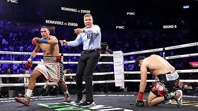 Knockout! David Benavidez obliterates Zurdo Ramirez in dominant fashion to become three-division champion | Highlights