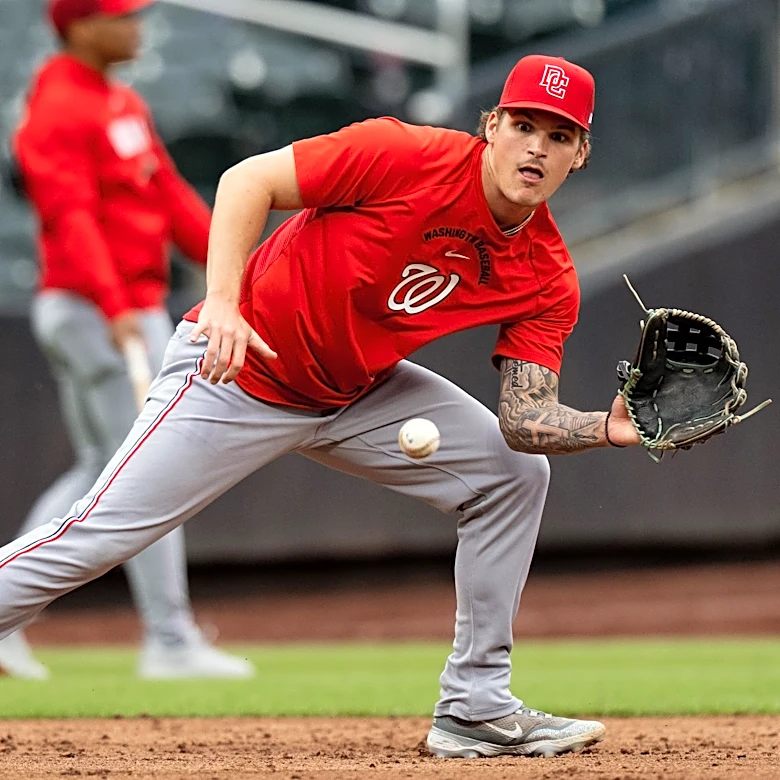 Blake Butera is not impressed with the Washington Nationals defense