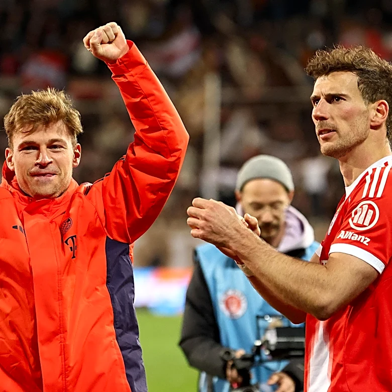 Emotions run high as Leon Goretzka prepares to ride off into the sunset for Bayern Munich career