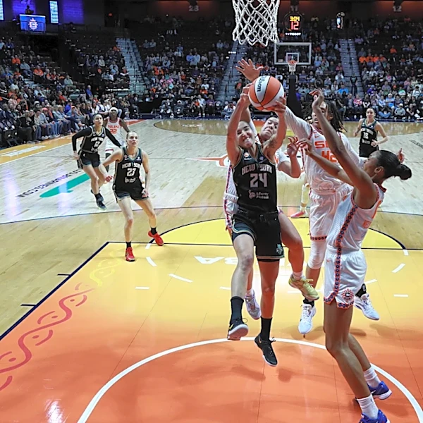 NY Liberty end preseason with win over the Connecticut Sun