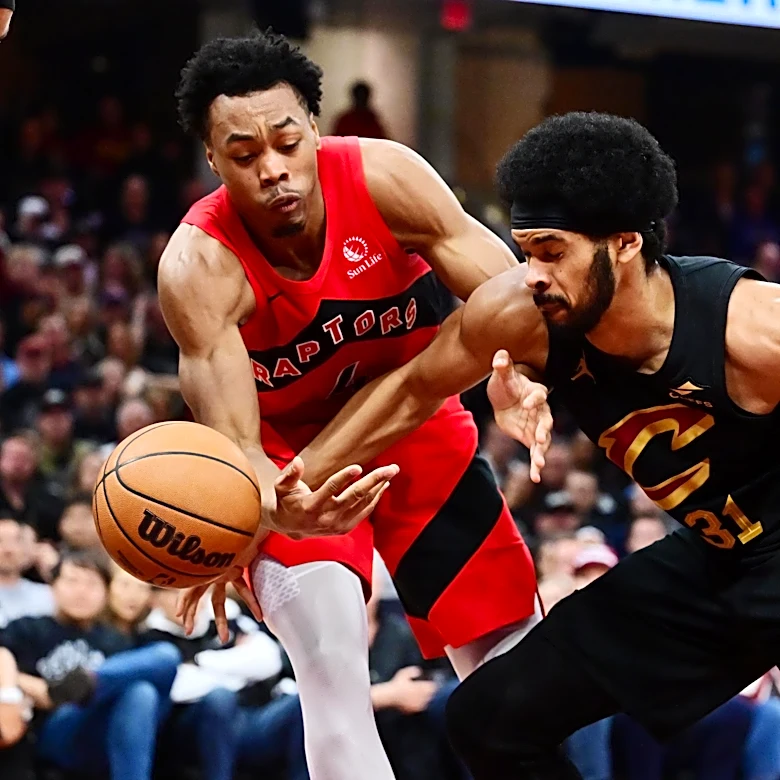 Jarrett Allen turns the lights out on Raptors season, leads Cavs to Game 7 win