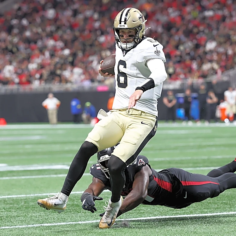 Vegas currently has the Saints winning 6.5 games in 2026, but do you think they’re right?