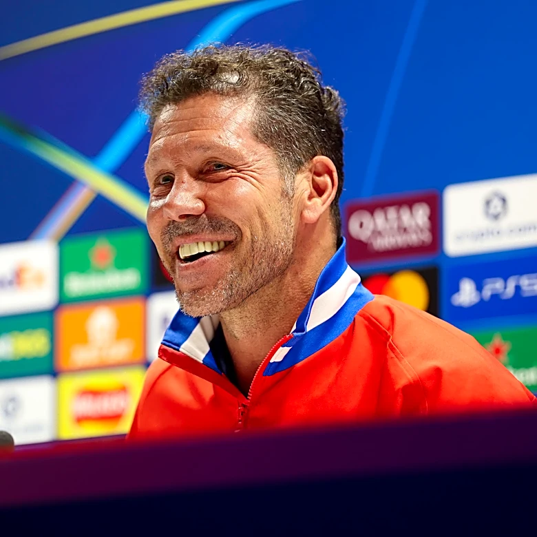 Diego Simeone downplays Atlético pressure ahead of showdown with Arsenal