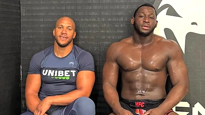 Video: Ciryl Gane’s gigantic, scary-looking teammate wins professional debut via knockout