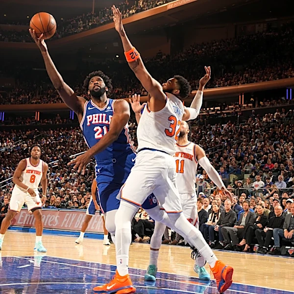 Weary Sixers crushed by Knicks in Game 1