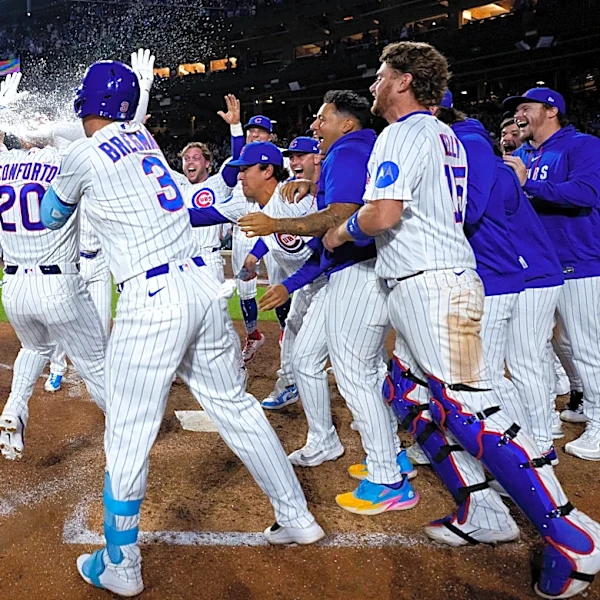 Cubs 5, Reds 4: Michael Conforto walks it off
