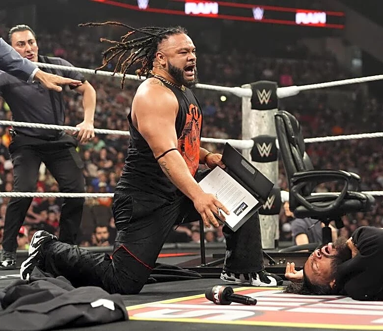 Roman Reigns says ‘Backlash will not look like this’ after Fatu beatdown