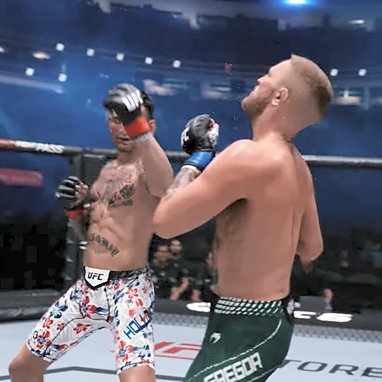 Max Holloway knocks out Conor McGregor in UFC 6 video game reveal trailer
