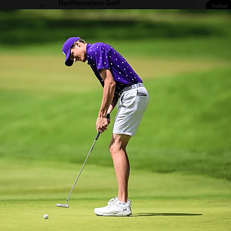 Men’s Golf: Northwestern finishes tied for ninth at the Big Ten Championships