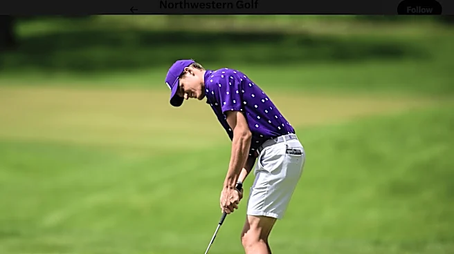 Men’s Golf: Northwestern finishes tied for ninth at the Big Ten Championships