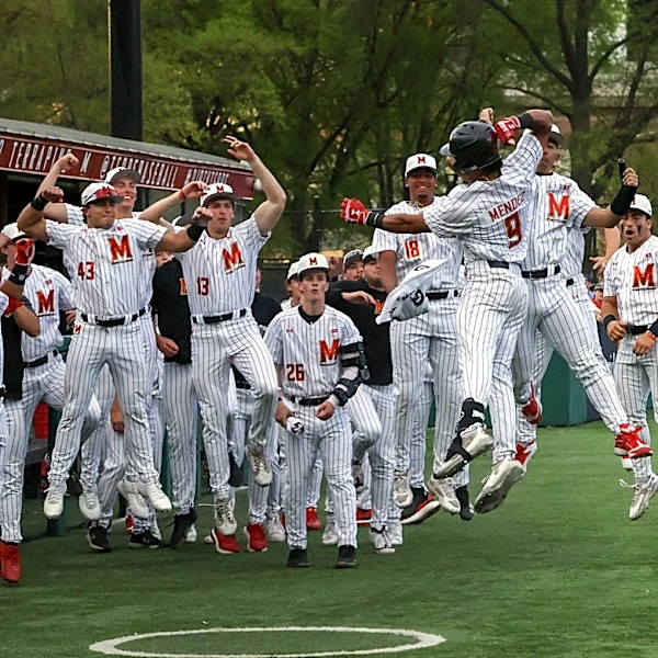 Maryland baseball scores season-high in runs with emphatic, 23-11 victory over Towson in 8 innings