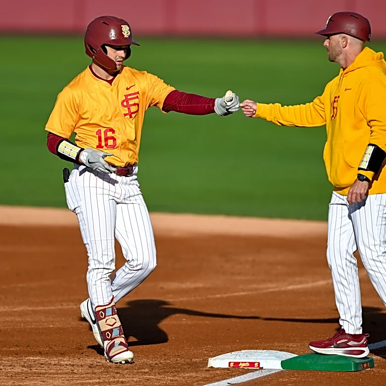 No. 14 FSU baseball overcomes early deficit to take midweek matchup and sweep season series against JU