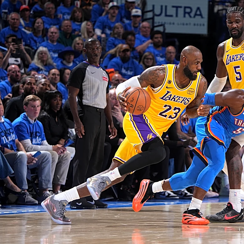 Lakers struggle to find offense as Thunder take Game 1