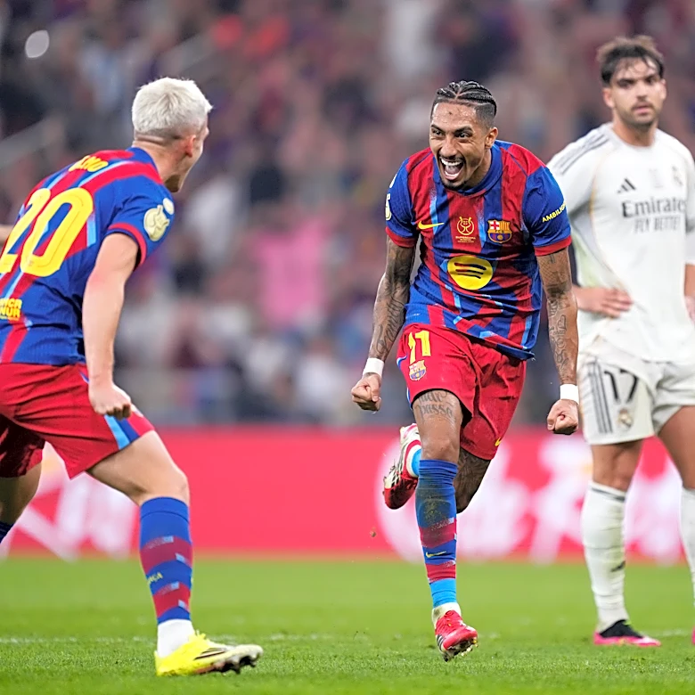 Hansi Flick heading for fifth title at Barcelona as chaos reigns at Real Madrid