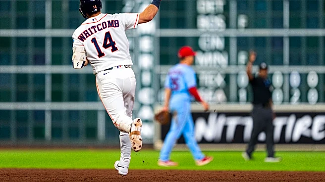 Astros Recall IF Shay Whitcomb with Carlos Correa Lost for Season