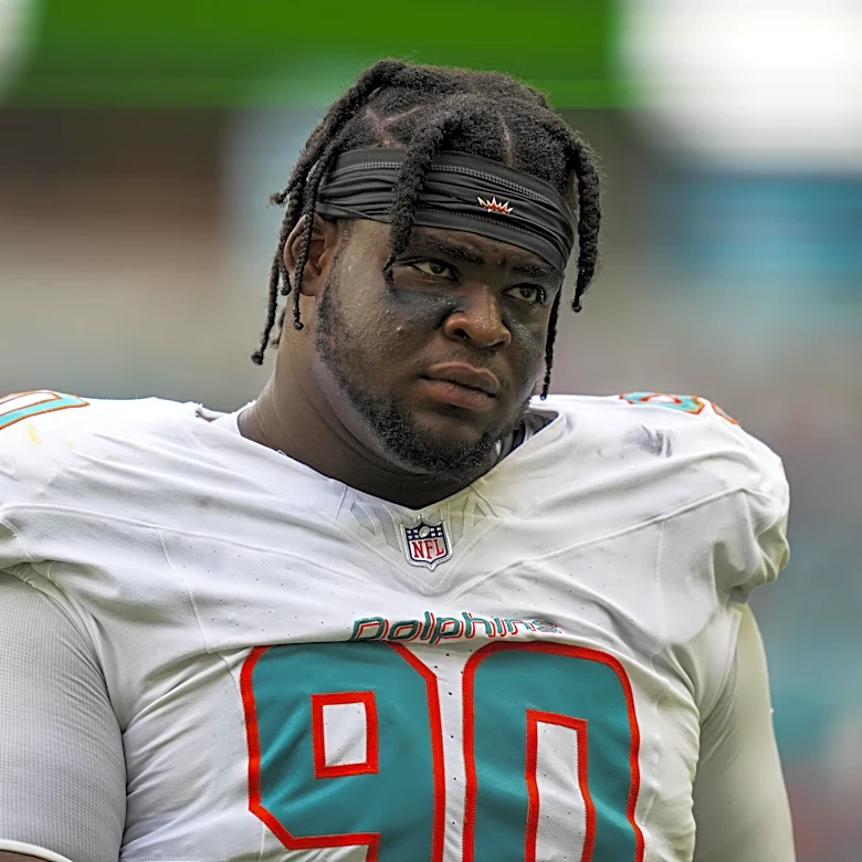 Kenneth Grant changes number following rookie season with Dolphins