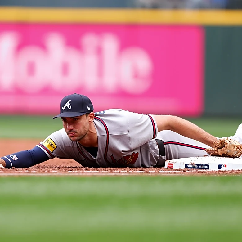 Braves finally lose series after flat offensive performance in Mariners rubber match