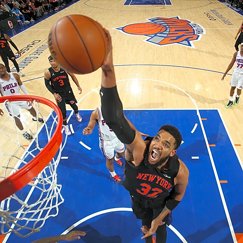 Knicks 108, 76ers 102: “No matter who wins, this is such a p*** poor reffed game.”