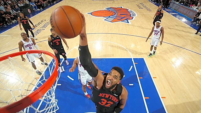 Knicks 108, 76ers 102: “No matter who wins, this is such a p*** poor reffed game.”