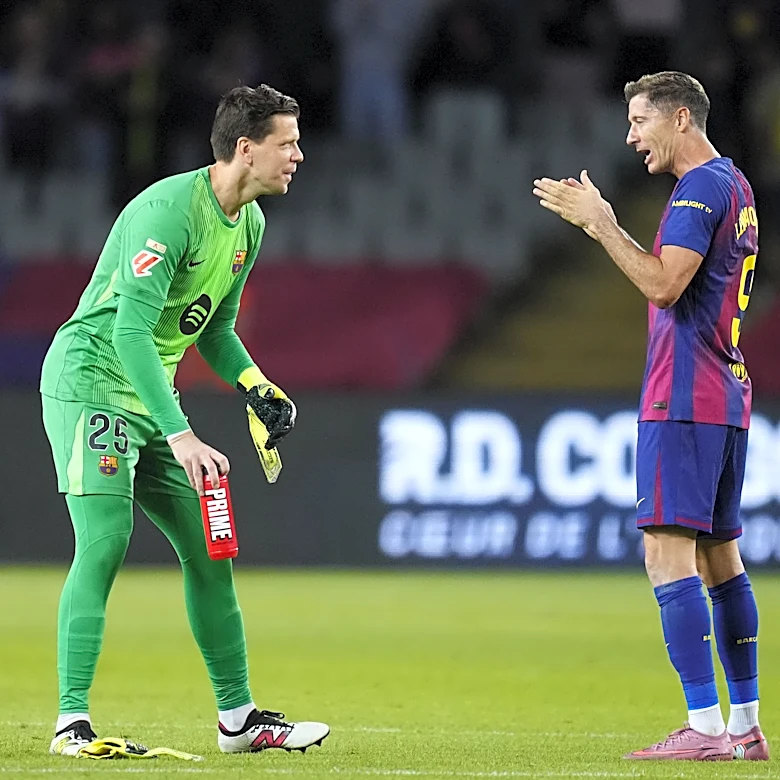Wojciech Szczęsny reveals his ‘suspicions’ about Robert Lewandowski’s future at Barcelona
