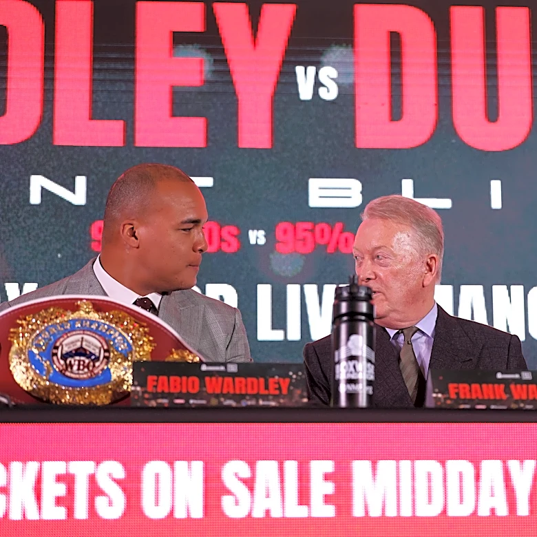 Wardley vs. Dubois press conference video, LIVE stream, updates from Manchester