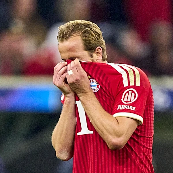 Harry Kane distraught over Bayern Munich’s Champions League exit