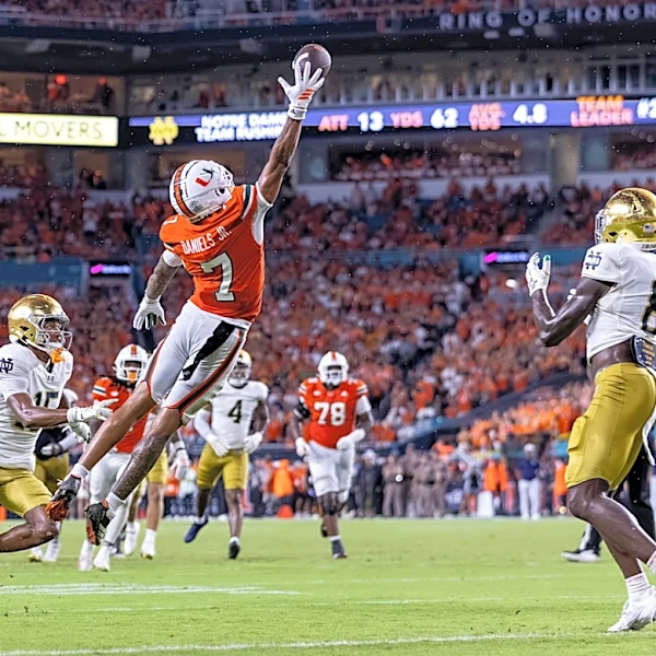 Miami vs. Notre Dame game time announced
