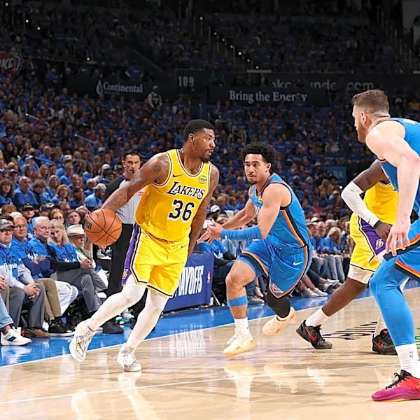 Marcus Smart is confident the Lakers will start knocking down shots vs. Thunder