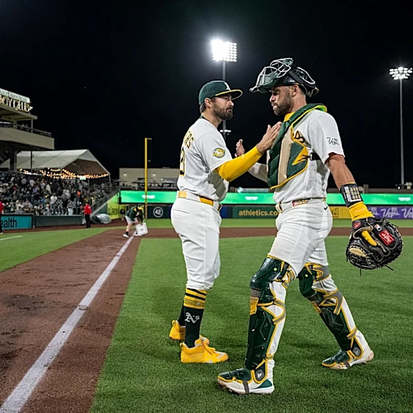 A’s roster moves: Langeliers reinstated, Wynns DFA’d
