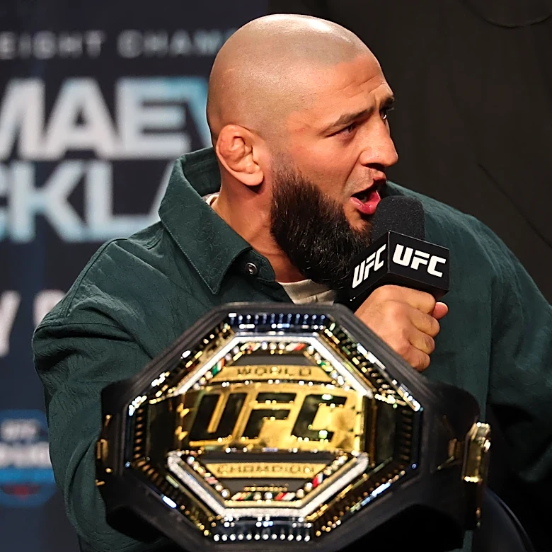 Khamzat Chimaev invokes Sean Strickland’s childhood trauma as volatile trash talk ratchets up ahead of UFC 328