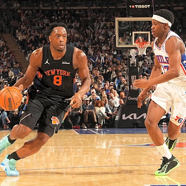 If OG Anunoby misses Game 3, what should the Knicks do?