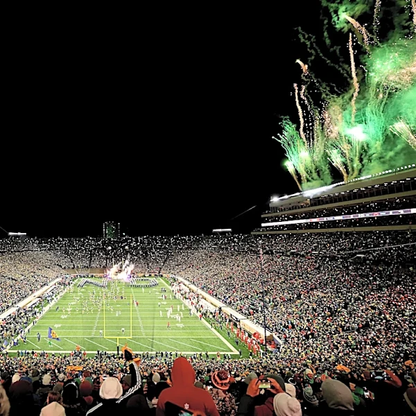 It’s another night game bonanza for Notre Dame’s home schedule