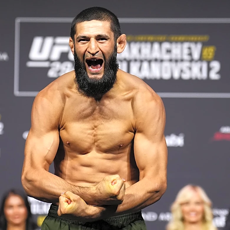 UFC 328 weigh-in video: Chimaev vs. Strickland