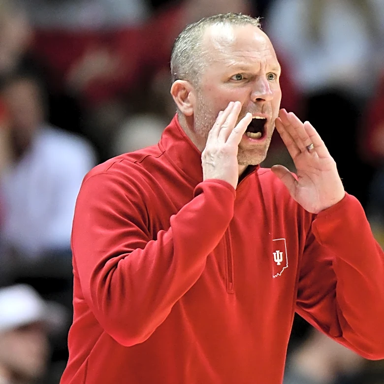 Indiana’s Darian DeVries emphasized size, physicality and depth in aggressive portal approach