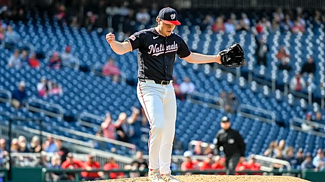 The Washington Nationals have found an unlikely closer in Gus Varland