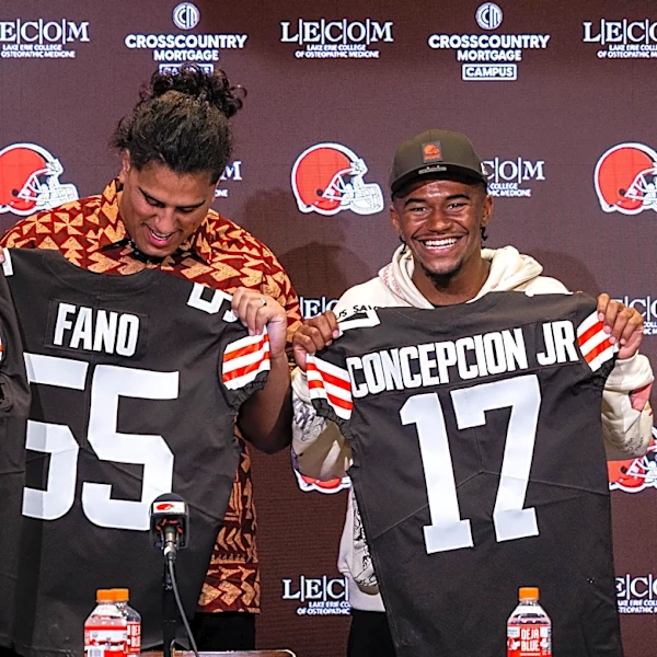 Browns drafted rookies get 1st jersey numbers: At least 2 jump out as interesting