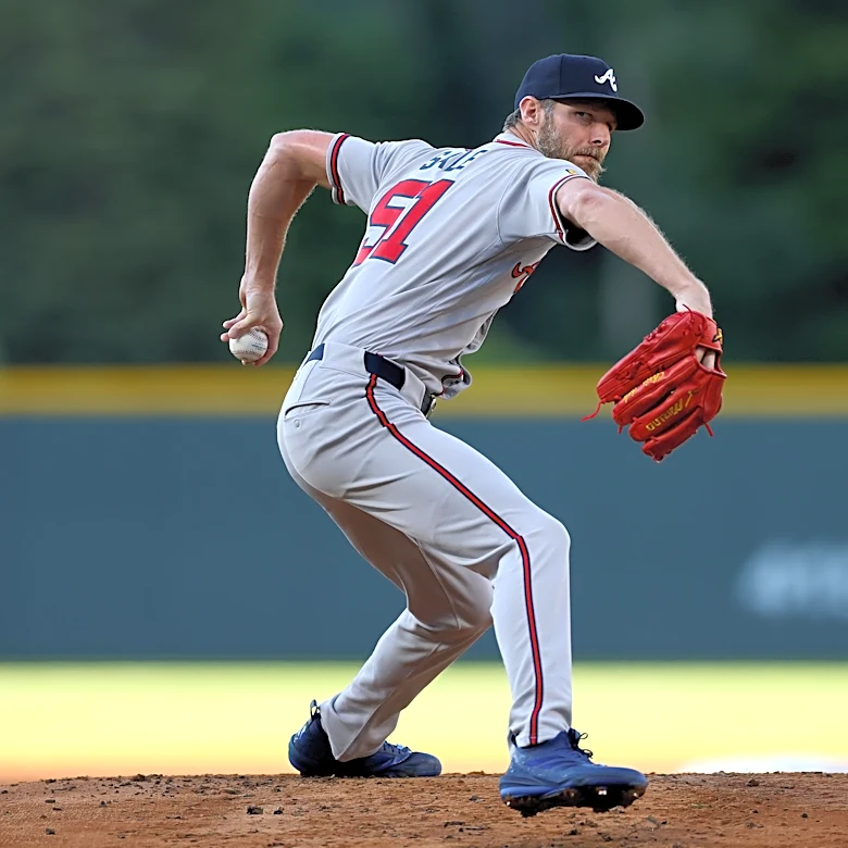 Chris Sale takes the mound as the Atlanta Braves look to beat the Los Angeles Dodgers